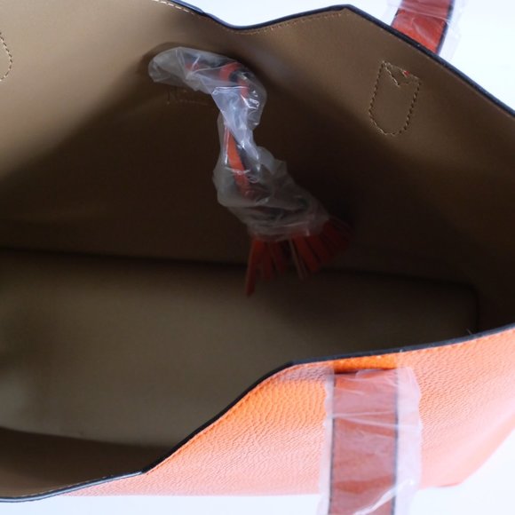 Neiman Marcus Orange Shoulder Bag - Picture 14 of 15